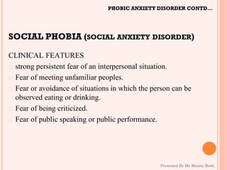 Anxiety disorders | PDF