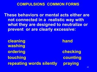 Anxiety disorders in adults 2005 | PPT