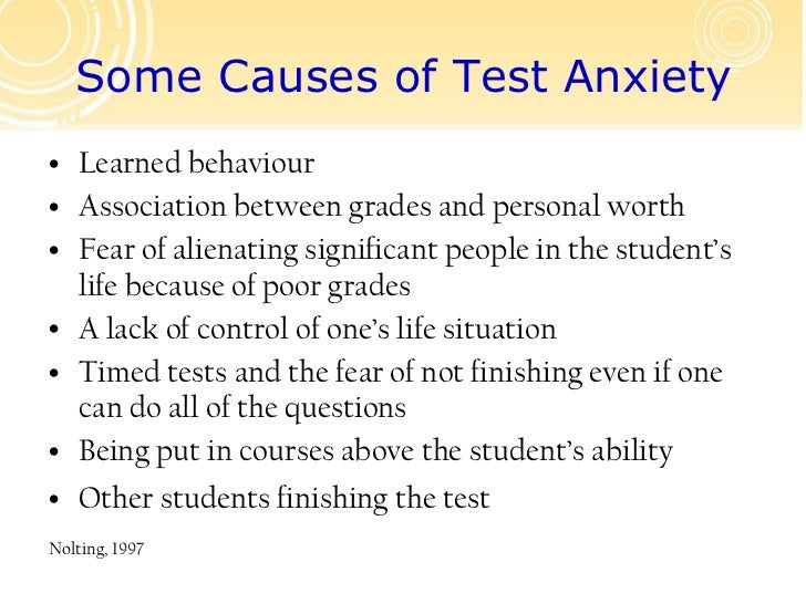 Anxiety Session for Instructors