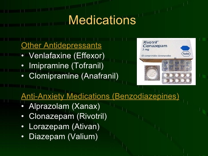 Anxiety Medication Tofranil