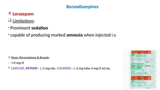 Anxiolytic & Antimanic Drugs PK/PD/MOA/Uses.pptx