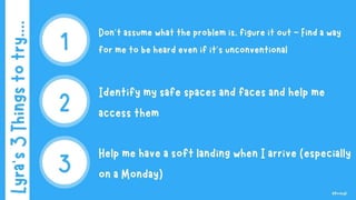 Anxious about school - understanding and supporting