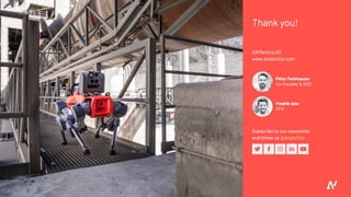 Pitch Deck Teardown: ANYbotics AG's $50M Series B deck