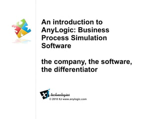 Any Logic Business Process Simulation Software | PPT