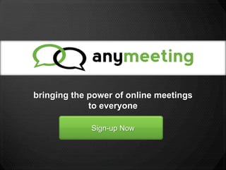 AnyMeeting Small Business Webinar Series: Digital Marketing for Small Business