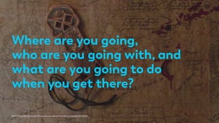 Where are you going,
who are you going with, and
what are you going to do
when you get there?
Source: http://boreburn.com/15-secrets-you-didnt-know-about-the-goonies/16045/
 