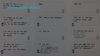 Conversation design
 