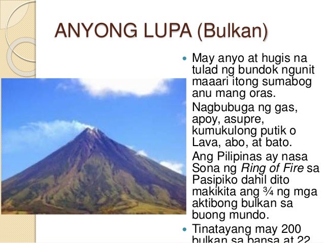 1 Ano Ang Halimbawa Ng Mga Anyong Lupa At Tubig Na Makikita Sa - Mobile