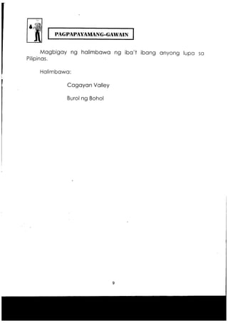 SIBIKA at KULTURA Grade III Anyong lupa