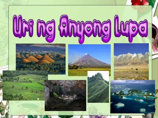 Anyong lupa | PPTX