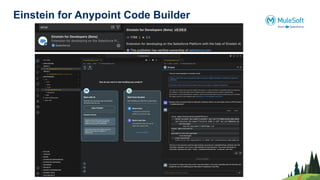 Anypoint Code Builder June Release Overview, ASync API and Einstein ...