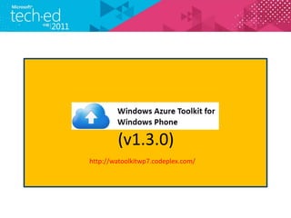(v1.3.0)
http://watoolkitwp7.codeplex.com/
 