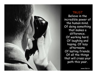 Anything Is Possible