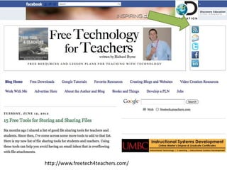 http://www.freetech4teachers.com/
 