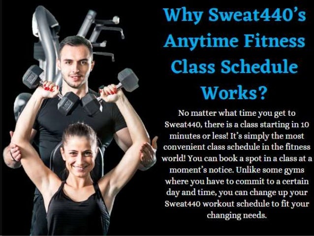 Anytime Fitness Class Schedule With Classes Every 10 Minutes