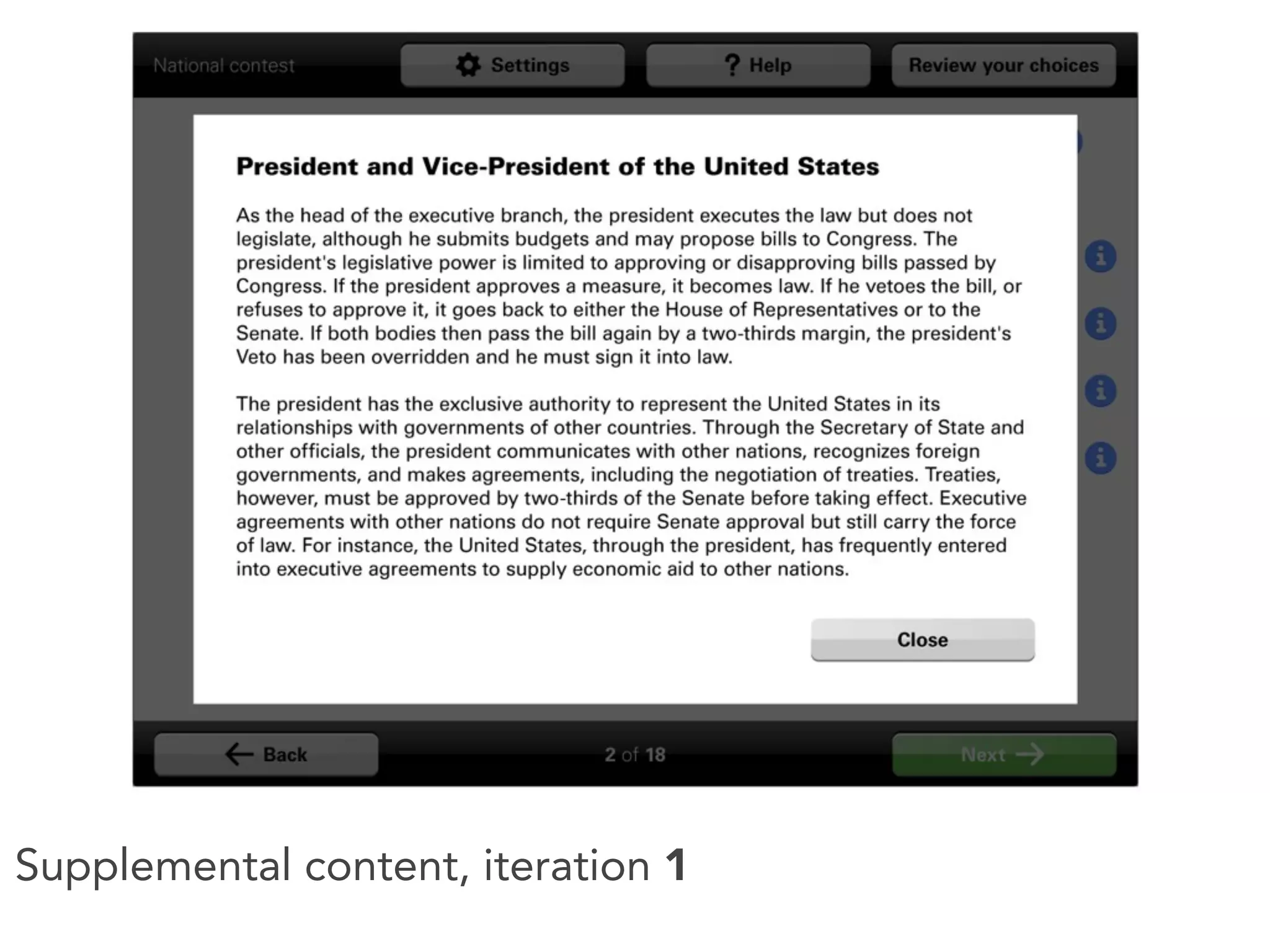 Supplemental content, iteration 1
 