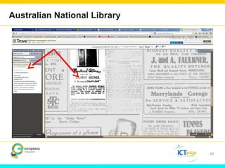 Australian National Library 
40 
 