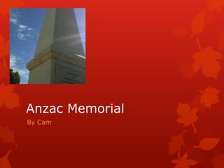 Anzac Memorial
By Cam
 