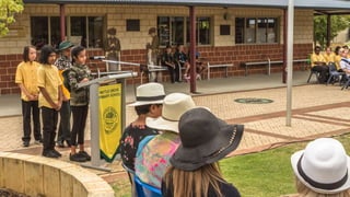 Wattle Grove Primary School - Anzac Service 2019
