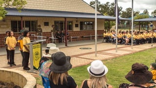 Wattle Grove Primary School - Anzac Service 2019