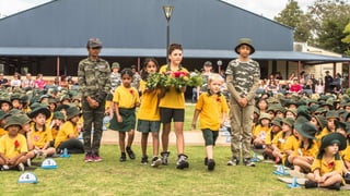Wattle Grove Primary School - Anzac Service 2019