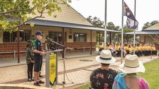 Wattle Grove Primary School - Anzac Service 2019