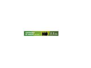 Centenary of ANZAC 2014-2018