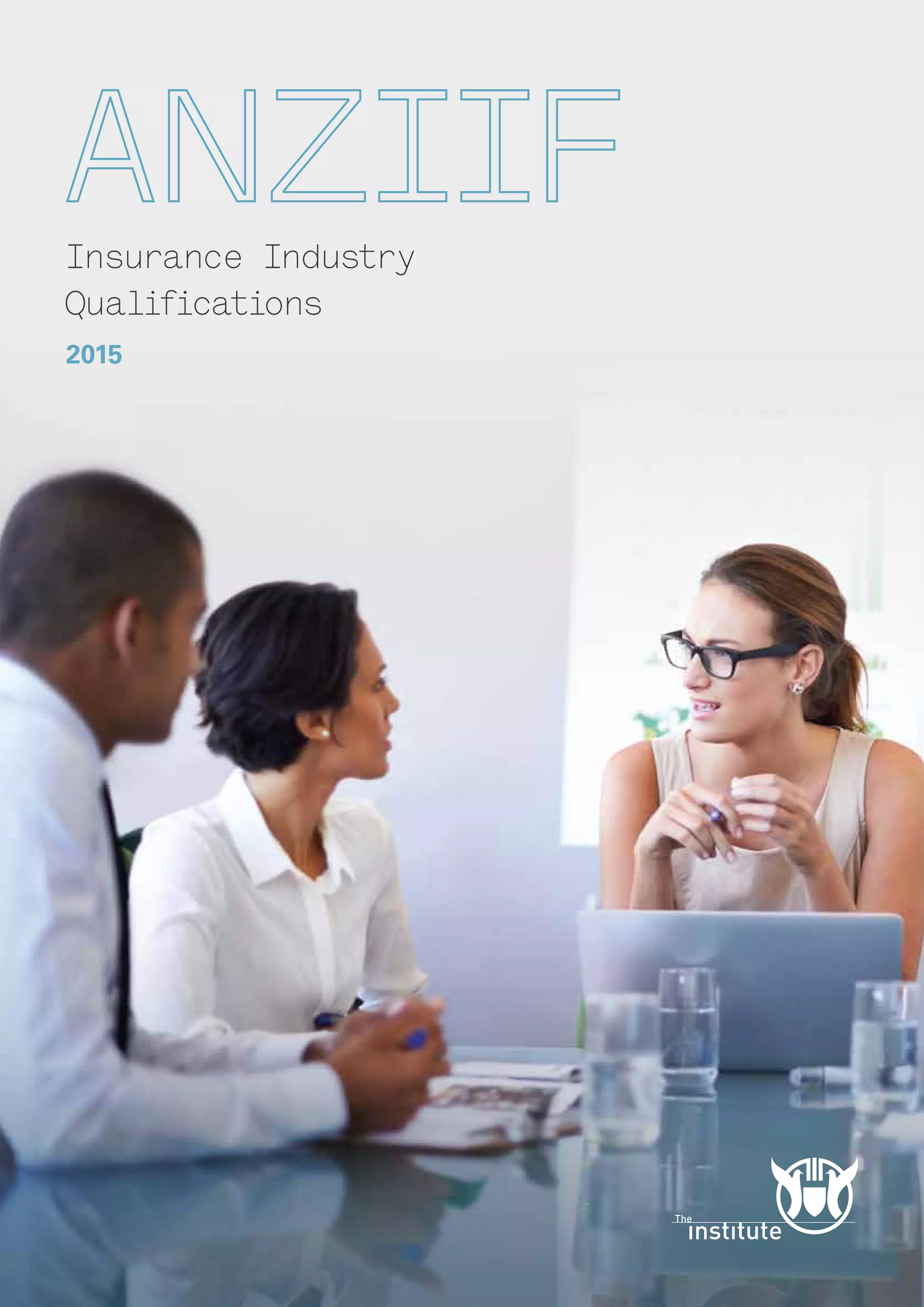 Statewide Insurance Brokers Anziif 2015 course guide & qualifications