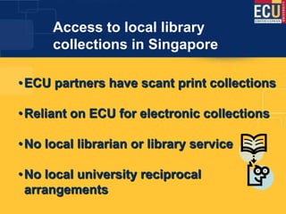 Information literacy for offshore students