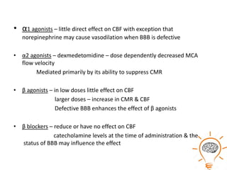 Dr Anzil A R( CEREBRAL PHYSIOLOGY AND ANAESTHESIA DRUGS) | PPTX