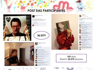 POST DAS PARTICIPANTES




     Só 3???




                        159 Likes
                  Reach: 33.372 pessoas
 