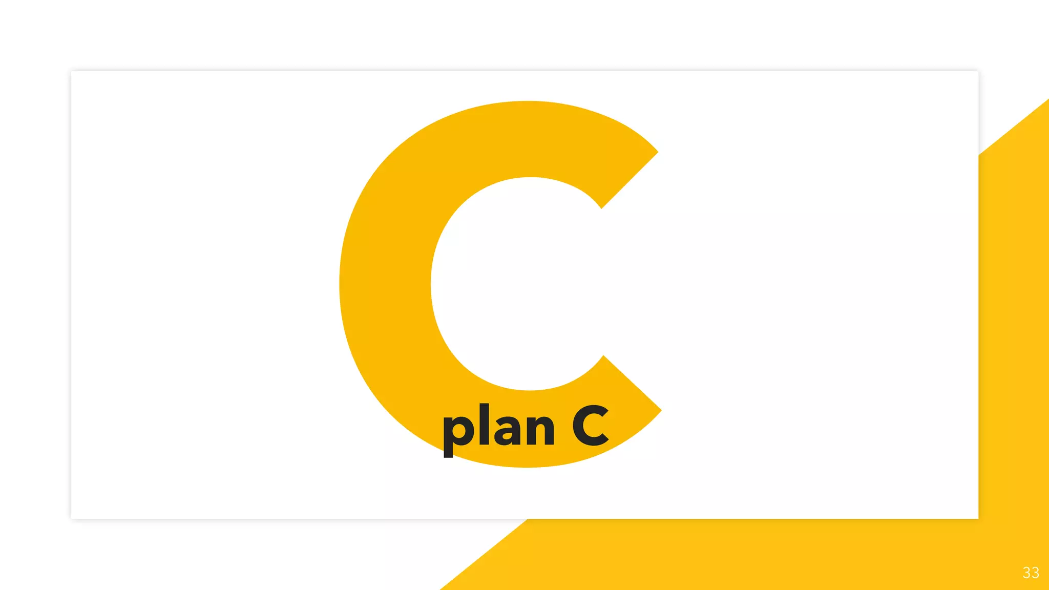 33
Cplan C
 