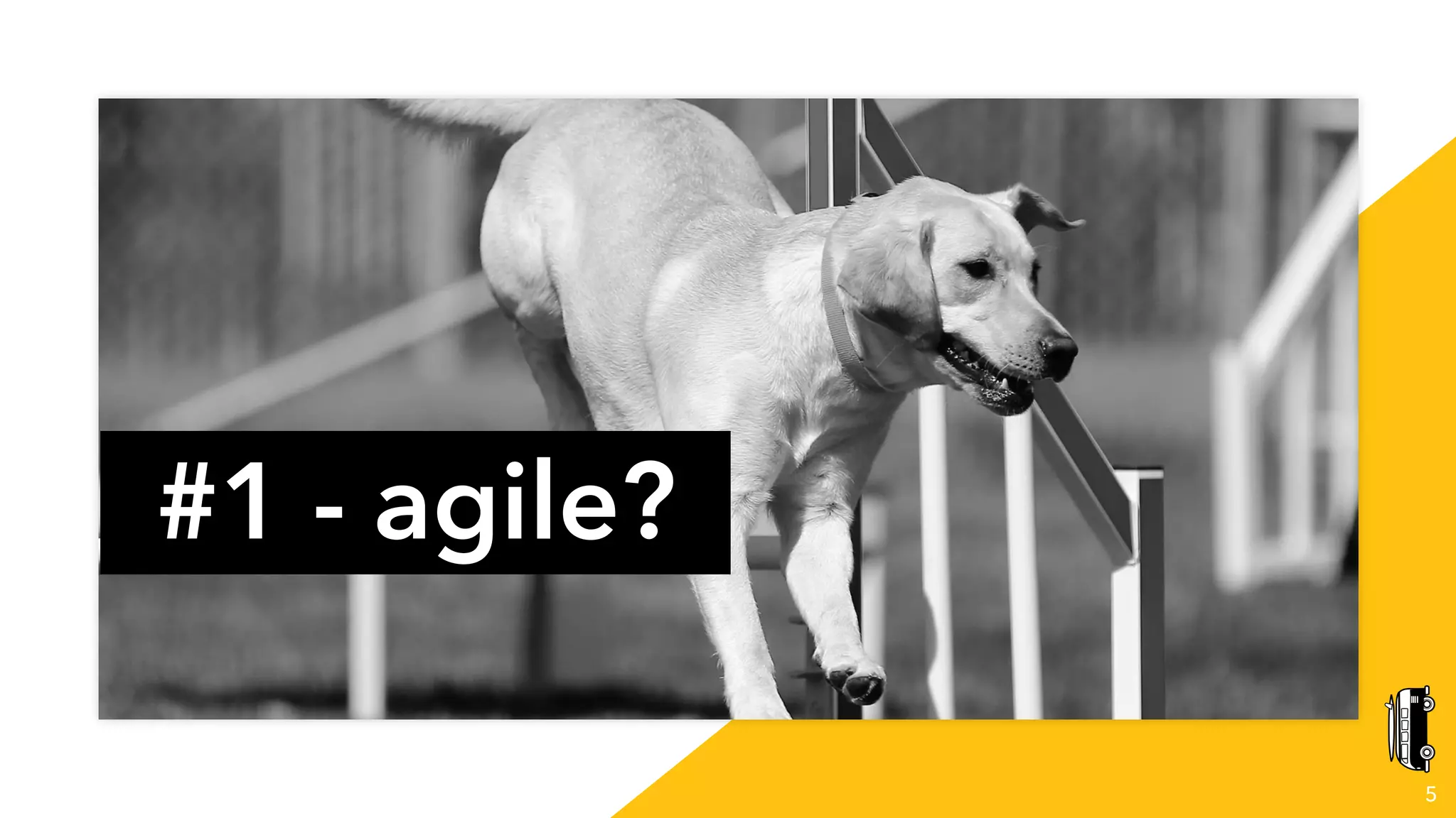 5
#1 - agile?
 