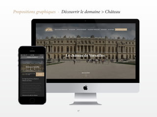 37 
Propositions graphiques - Découvrir le domaine  Château 
 