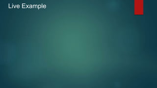 Live Example 
 