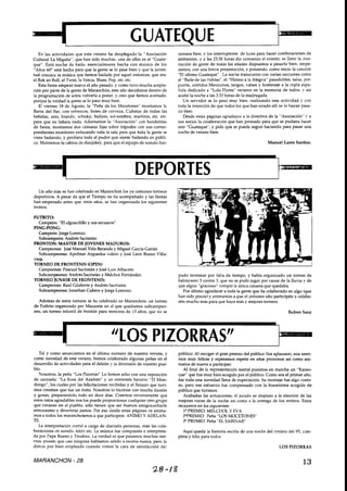 AñO 8 Nº 28 Septiembre 1995