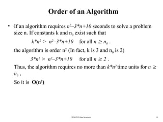 Introduction of Analysis of Algorithm , asymptotic notations | PPT