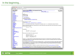 In the beginning...




                      Re-distribution allowed with author’s consent.
                                                                       5
 