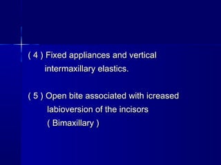 Anterior Open Bite | PPT