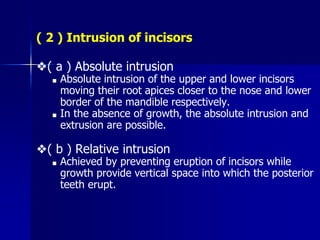 Anterior Open Bite and Deep Bite | PPTX