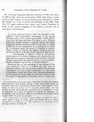 A obrigação moral do voto  em inglês