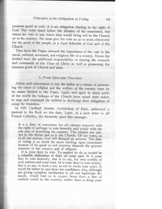 A obrigação moral do voto  em inglês