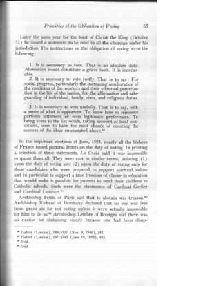 A obrigação moral do voto  em inglês