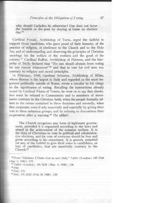 A obrigação moral do voto  em inglês