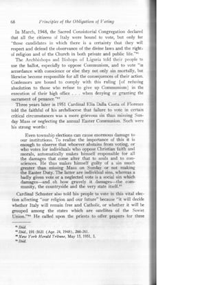 A obrigação moral do voto  em inglês