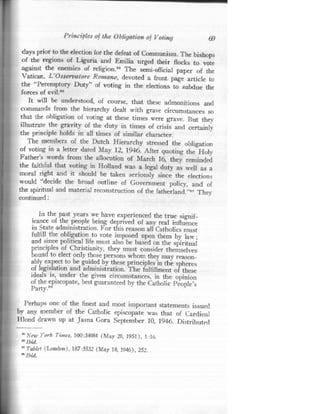 A obrigação moral do voto  em inglês