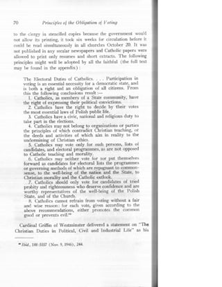 A obrigação moral do voto  em inglês