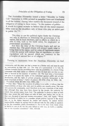 A obrigação moral do voto  em inglês