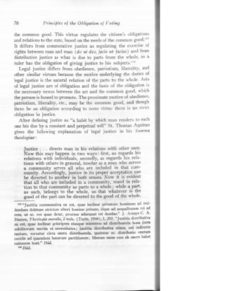 A obrigação moral do voto  em inglês