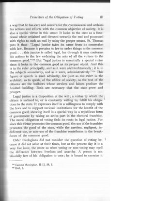 A obrigação moral do voto  em inglês